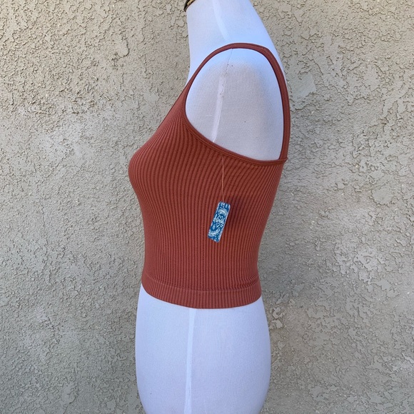 NWT Free People FP Intimately Solid Rib Brami Crop Top - Picture 8 of 10